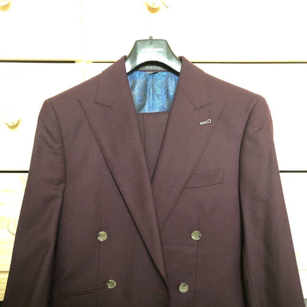 40R Burgundy Suit w/ Pants